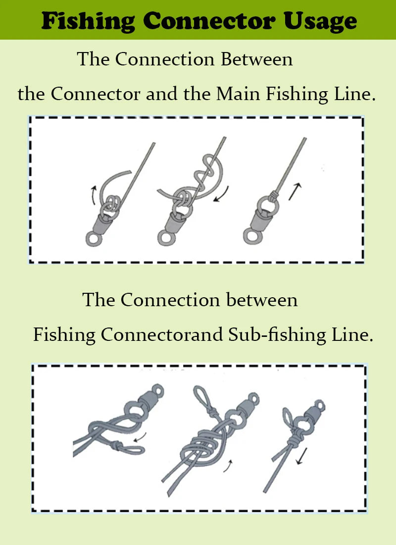 New Hot 50PCS Fishing Barrel Bearing Rolling Swivel Solid Ring Fishing Tackle Accessories Fish Tool Pesca Snap Link Peche